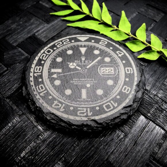 Rolex GMT Master II 116710 Slate Coasters Set of 4 Batman GMT - Picture 11 of 13